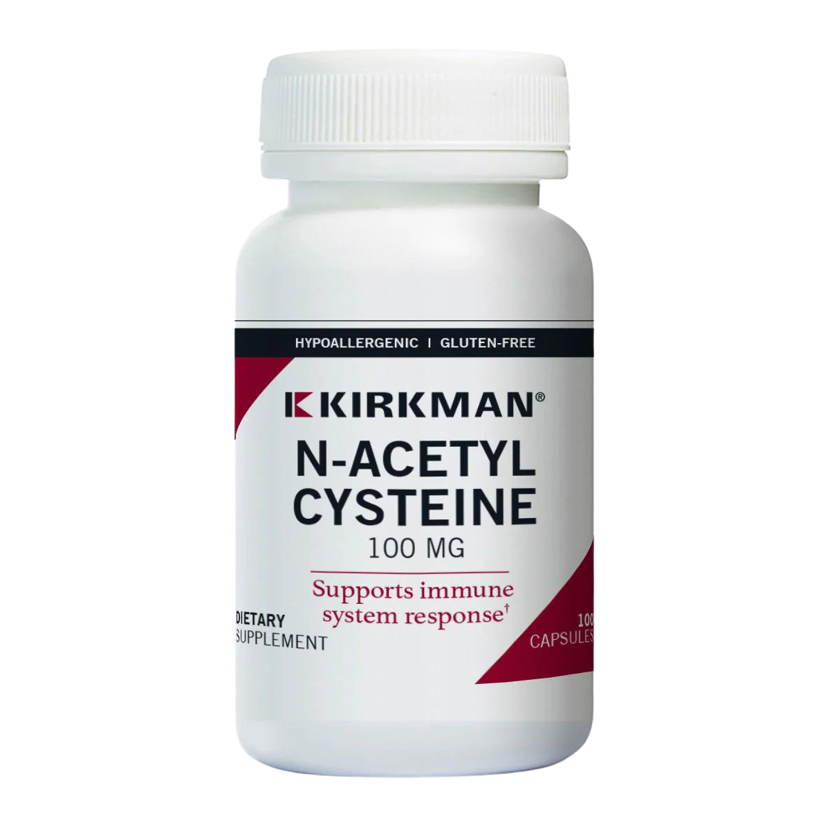 N-Acetyl Cysteine 100mg 100cap - Kirkman