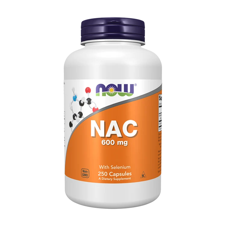 NAC 600mg 250vcap - Now Foods