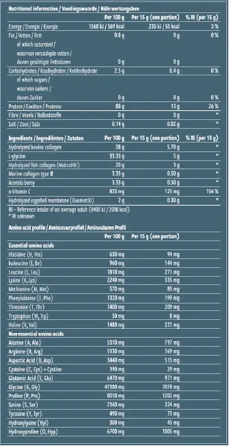 Complete Collagen Unflavored 450g - Noordcode