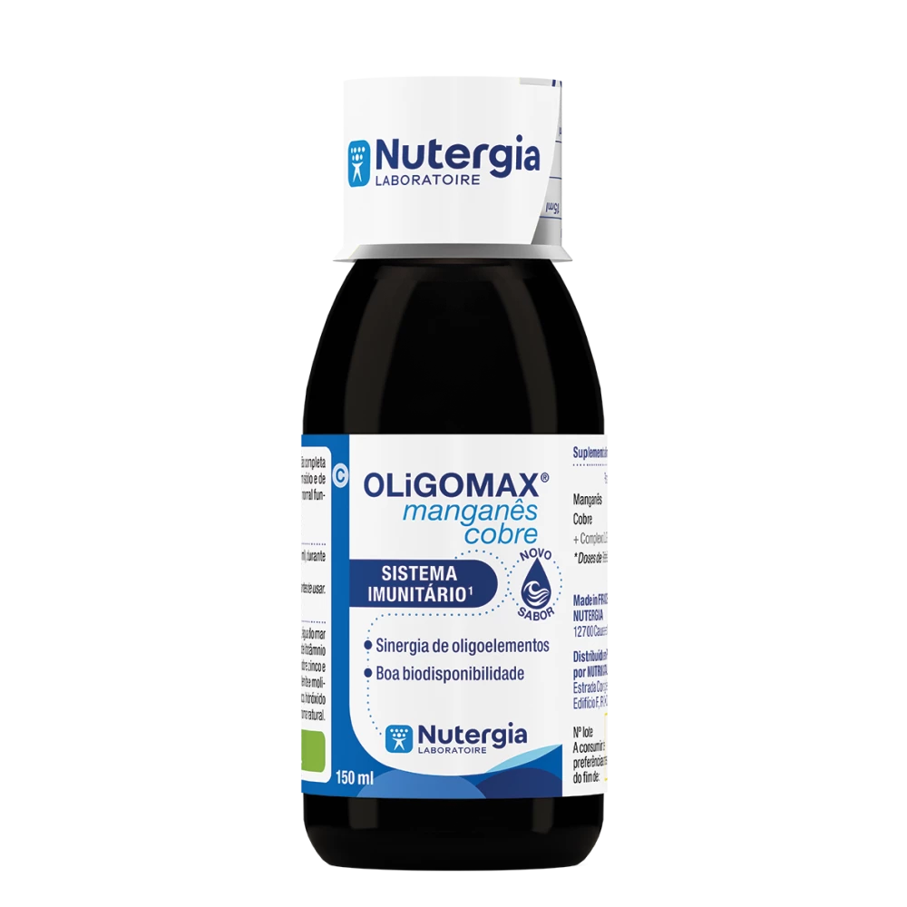 Oligomax Manganês Cobre 150ml - Nutergia