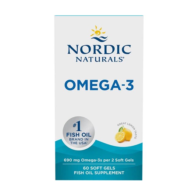 Omega-3 690mg 180sft - Nordic Naturals