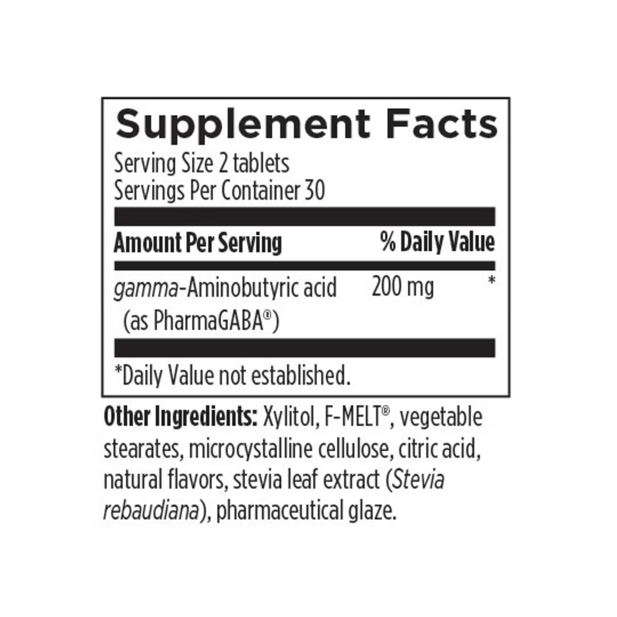 PharmaGABA® 60gum - Designs for Health