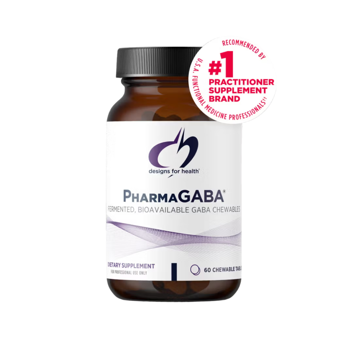 PharmaGABA® 60gum - Designs for Health