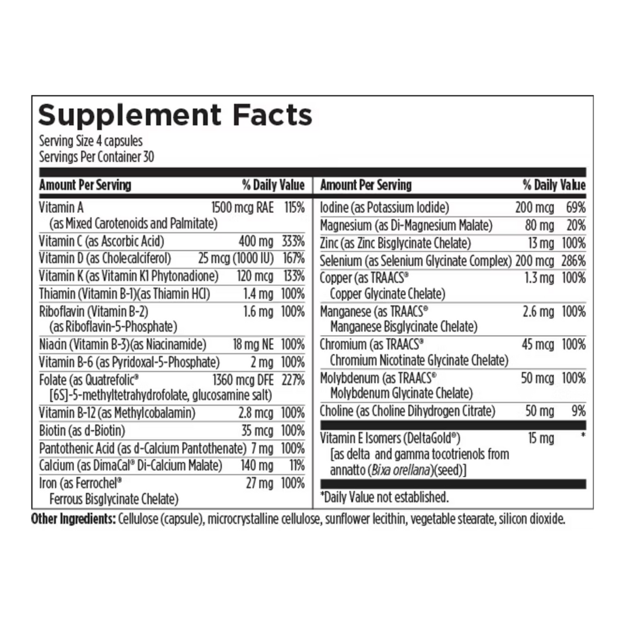 Prenatal Pro™ 120vcap - Designs for Health