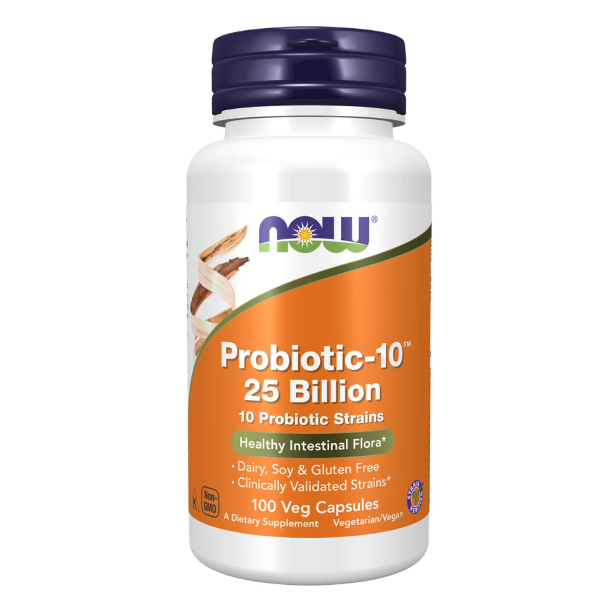 Probiotic-10 25 Billion 100vcap - Now Foods