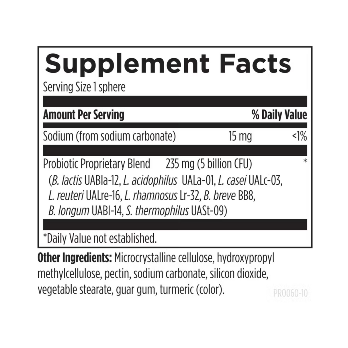 Probiotic Synergy™ 60comp - Designs for Health