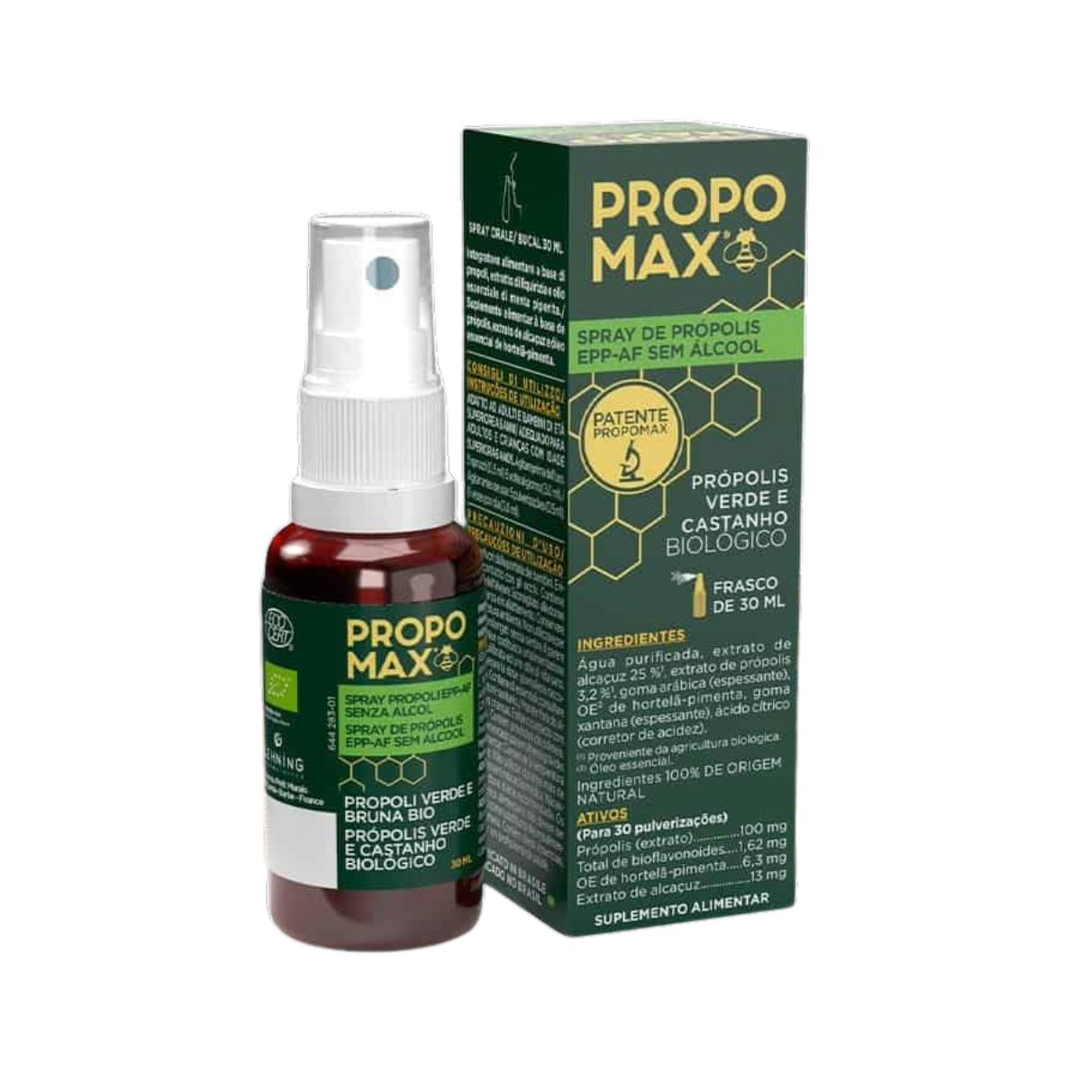 Própomax Spray Própolis Sem Álcool - Lehning