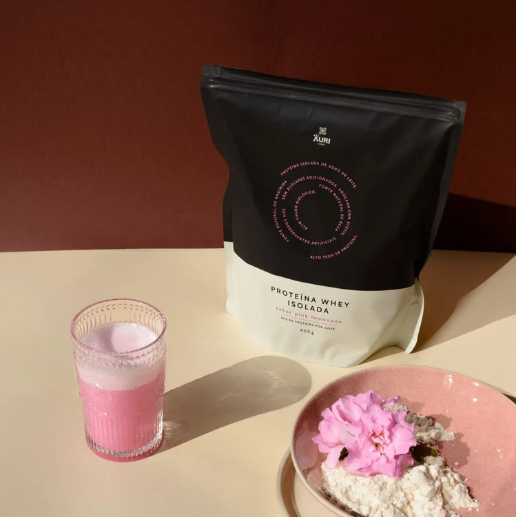 Proteína Whey Isolada Pink Lemonade 900g - Auri