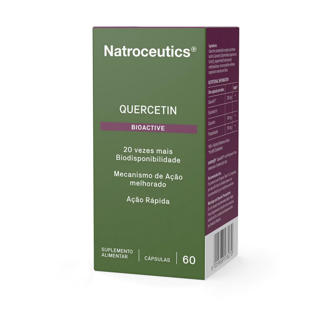 Quercetin Bioactive 60cap - Natroceutics