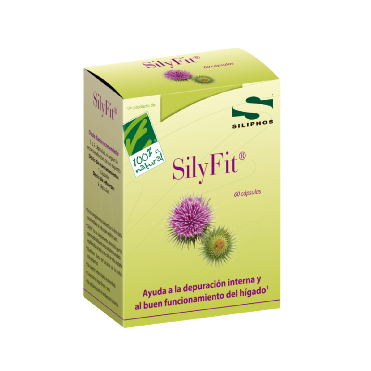 SilyFit 60cap - Cien por Cien Natural
