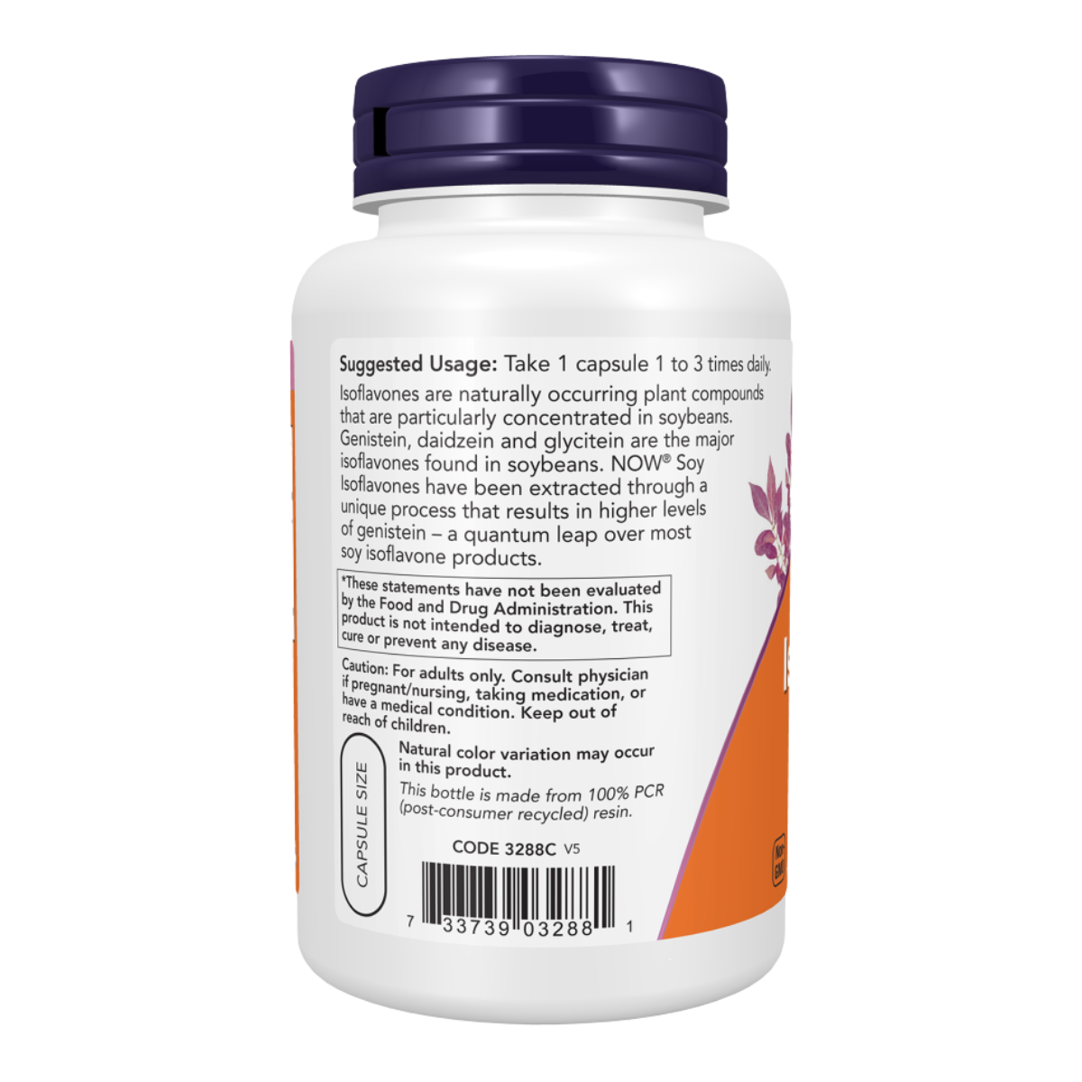 Soy Isoflavones 120vcap - Now