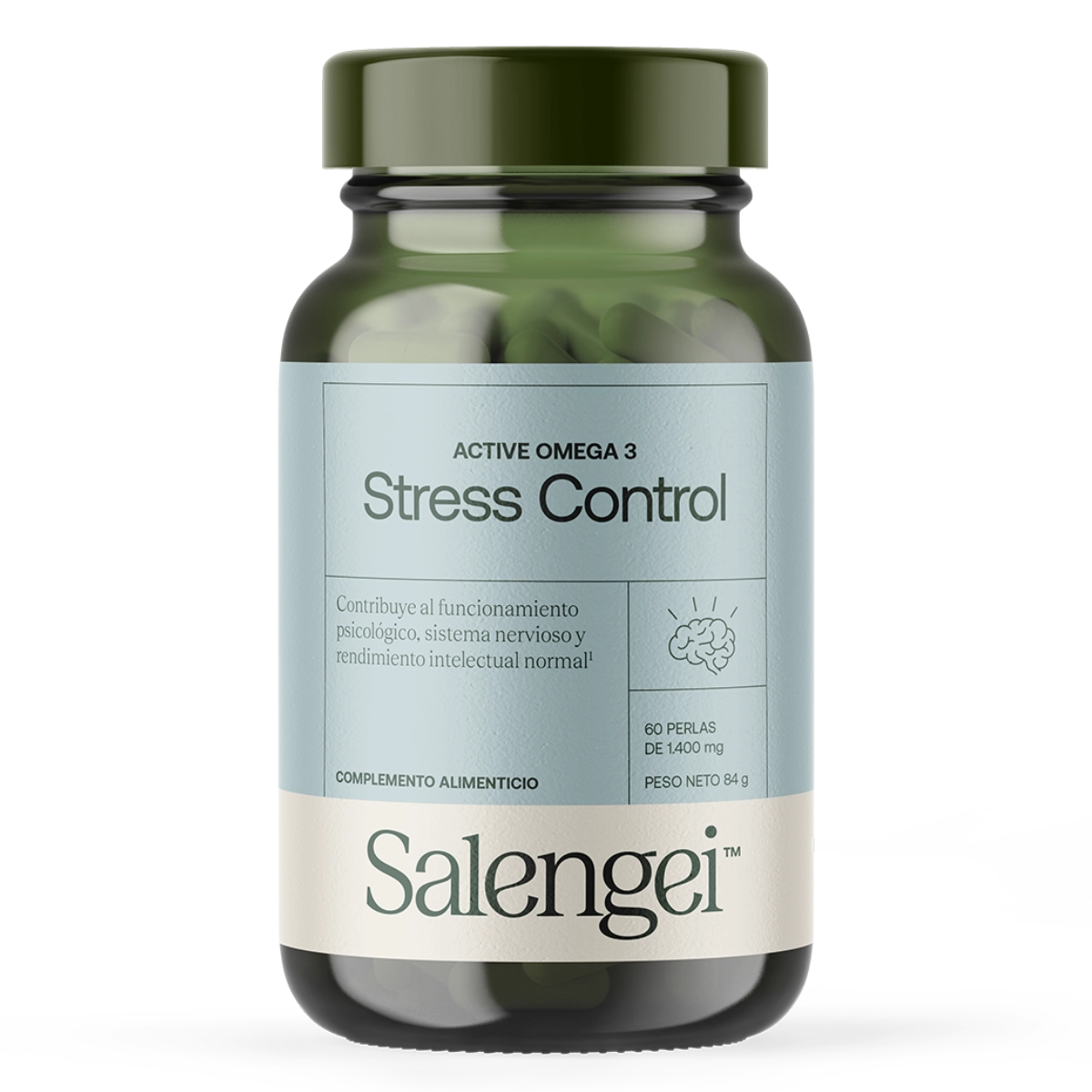 Active Omega 3 Stress Control 60sft - Salengei