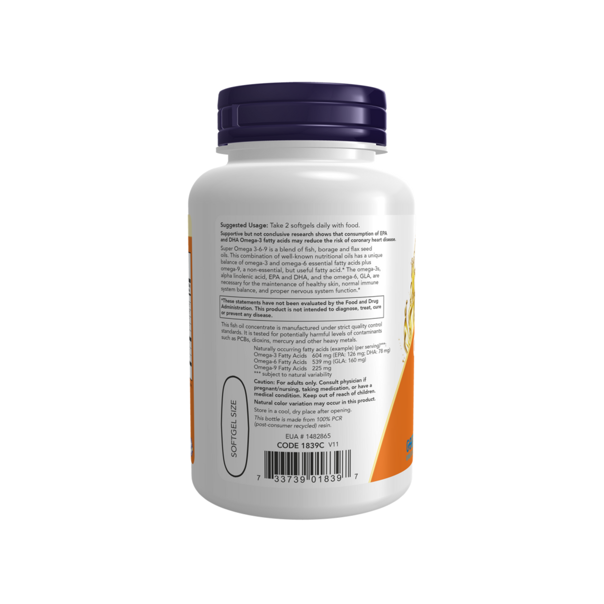Super Ómega 3-6-9 1200mg 90sft - Now