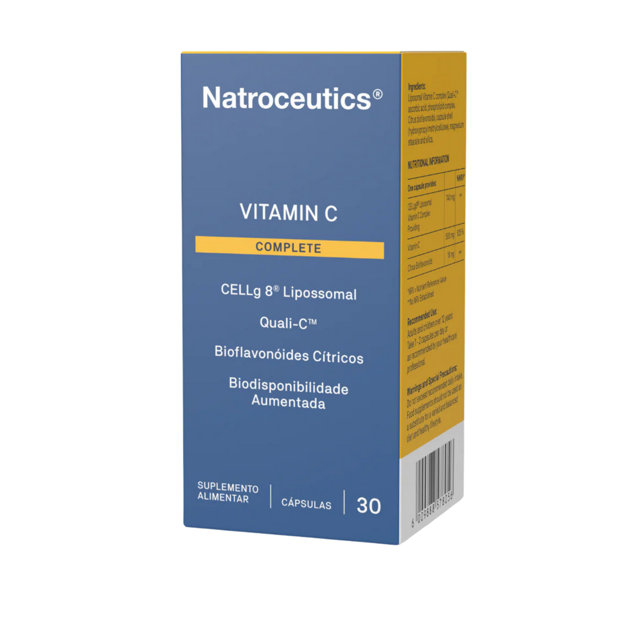 Vitamin C Bioactive 30cap - Natroceutics