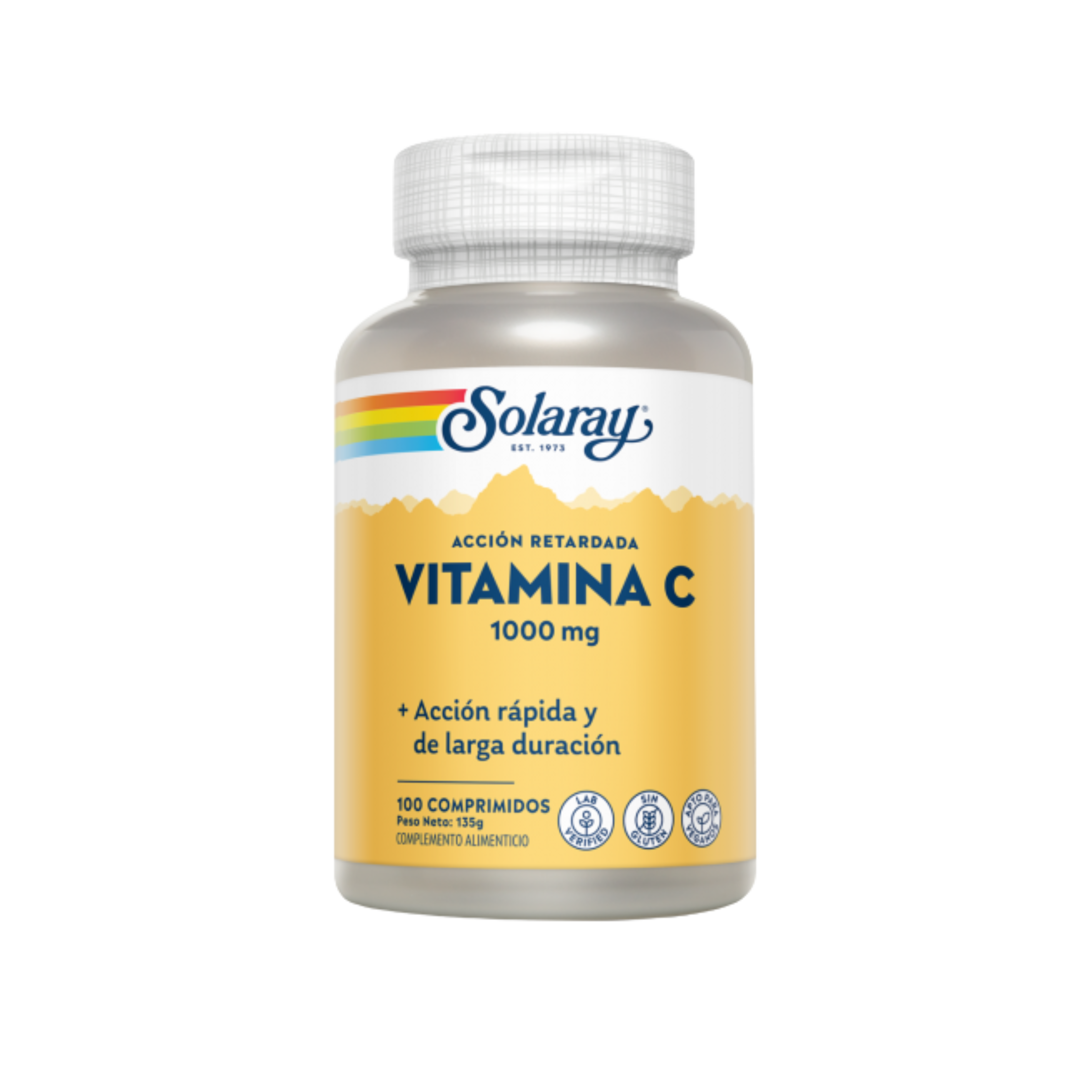 Vitamina C 1000mg 100 comp - Solaray