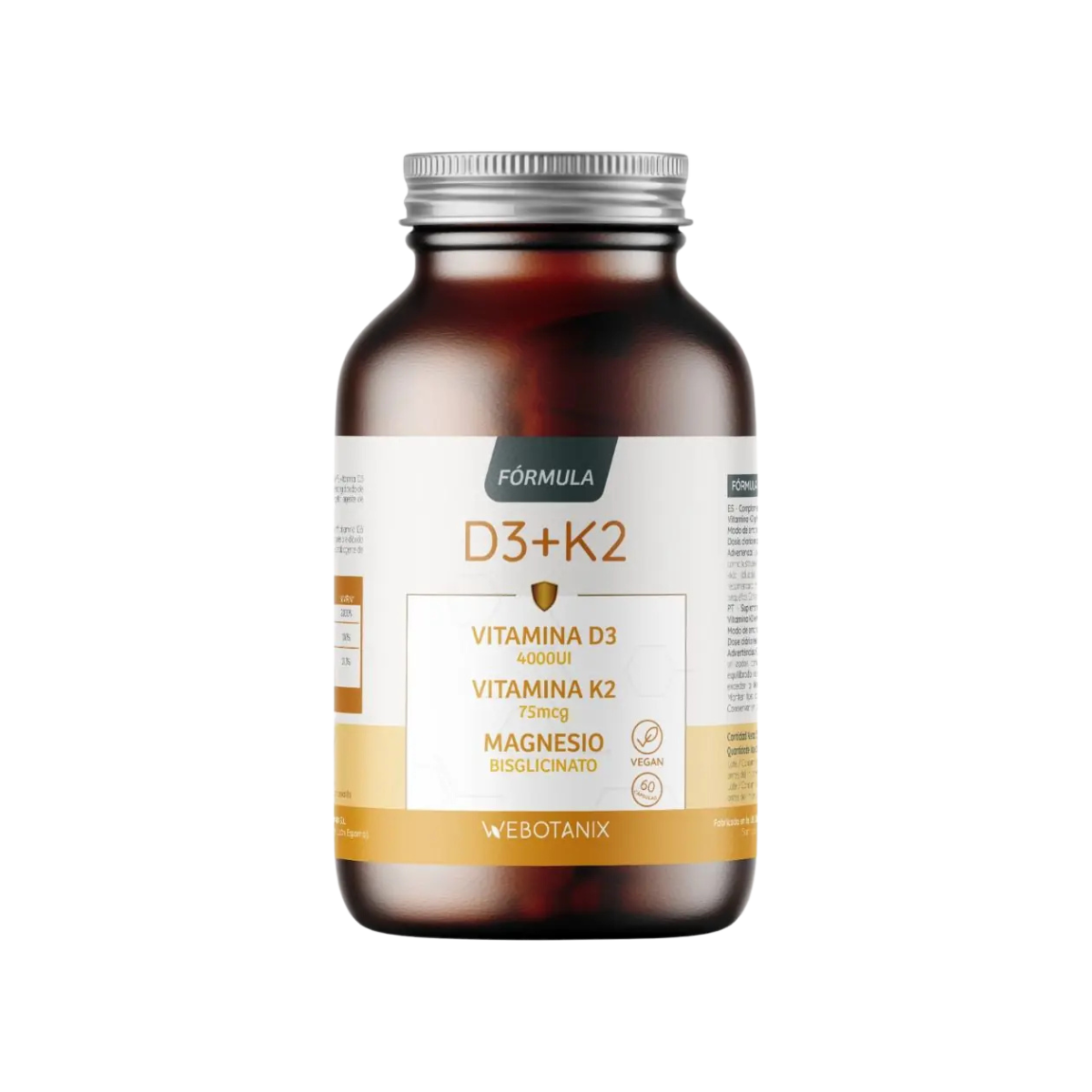 Vitamina D3+K2 60cap - Webotanix