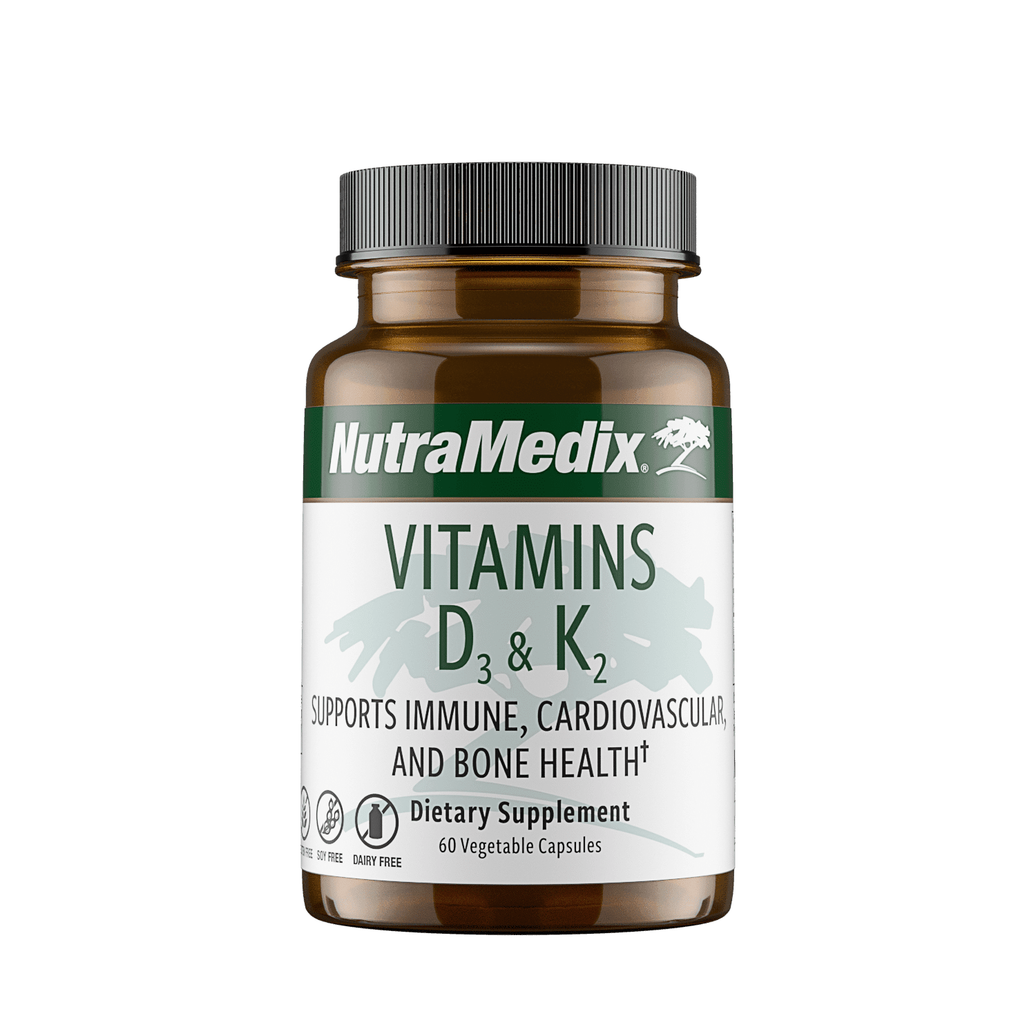 Vitamins D3 & K2 60caps - NutraMedix