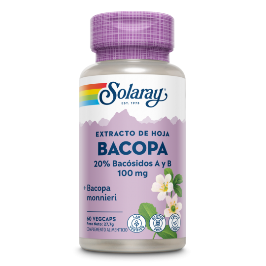 Bacopa 100mg 60vcap - Solaray