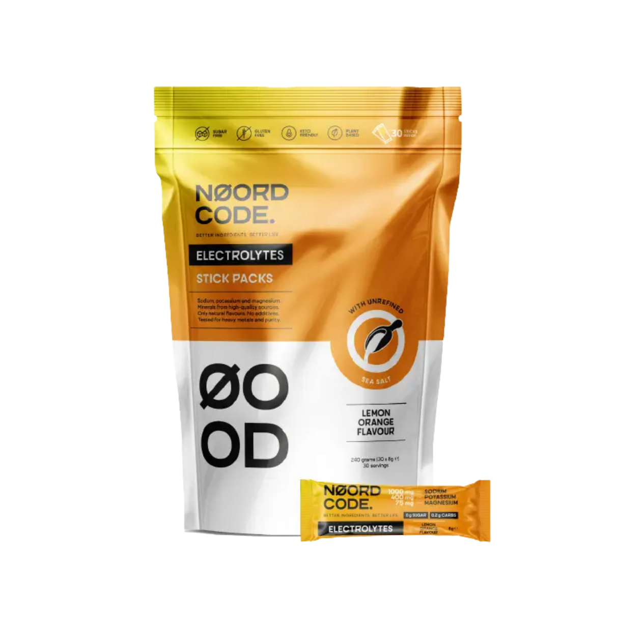 Electrolytes Sticks Limão & Laranja – Noordcode