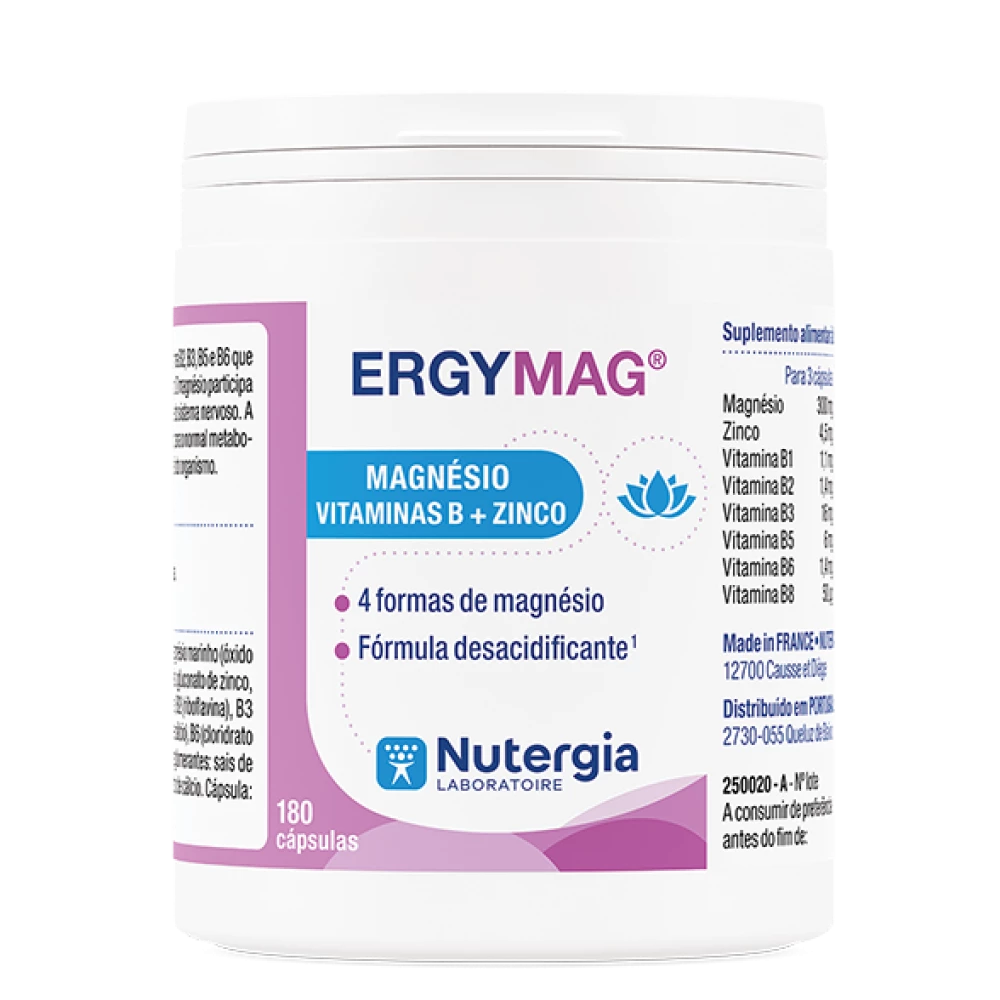 ErgyMag 180cap - Nutergia