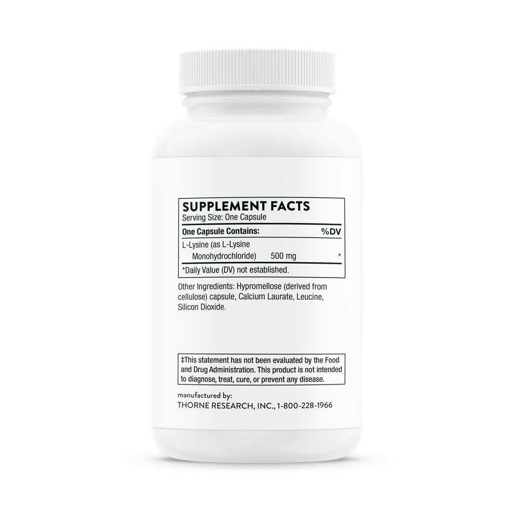 Lysine 60cap - Thorne