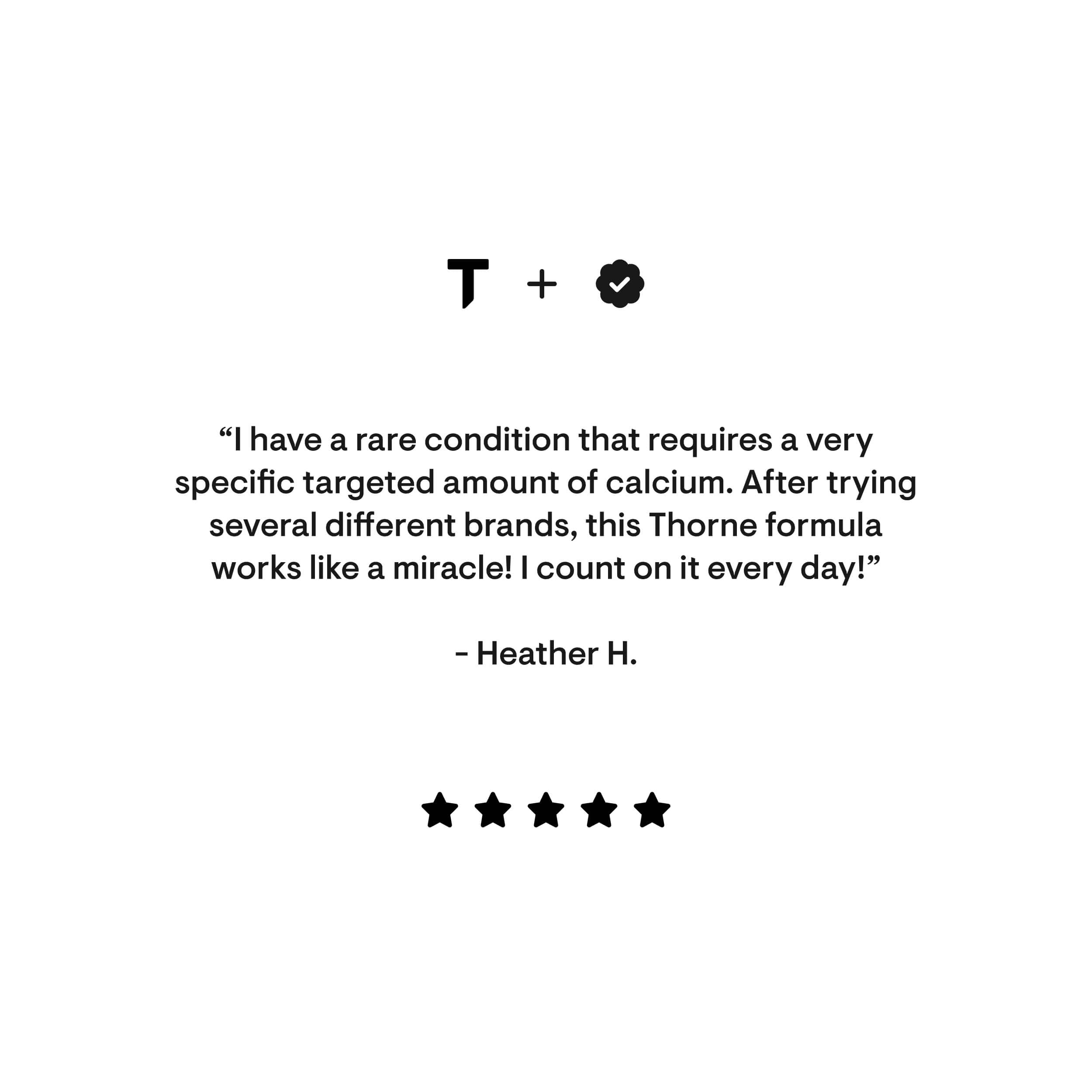 Calcium (ex Dicalcium Malate) 120cap - Thorne