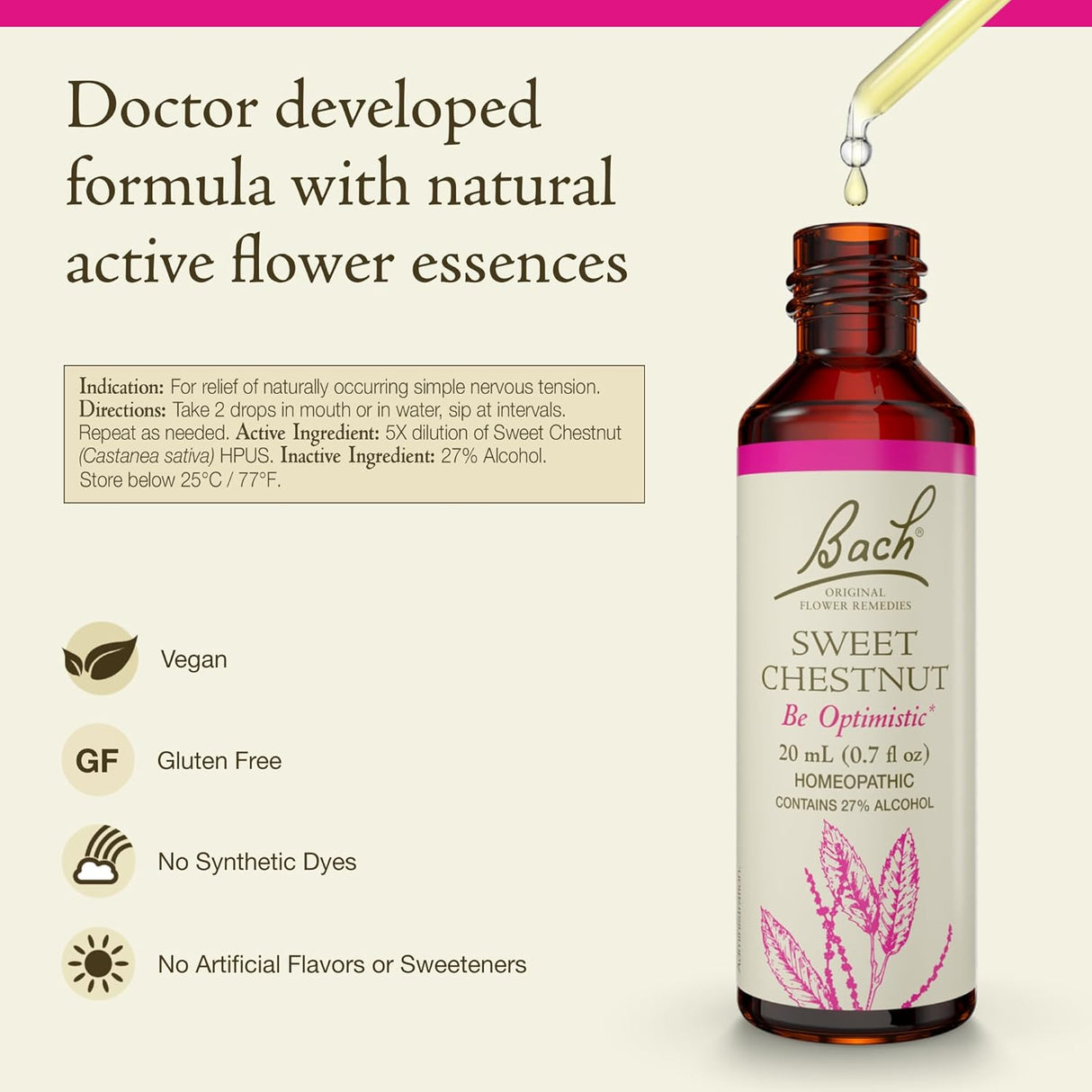 Sweet Chestnut 20ml - Floral Bach