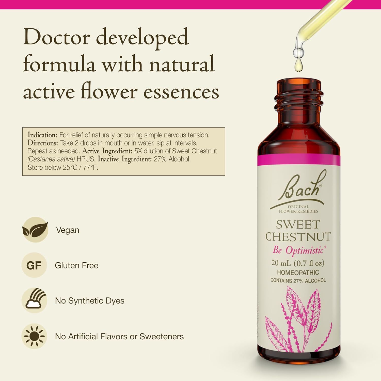 Sweet Chestnut 20ml - Floral Bach
