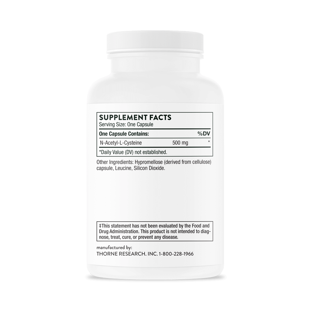 NAC N-Acetylcysteine 90cap - Thorne