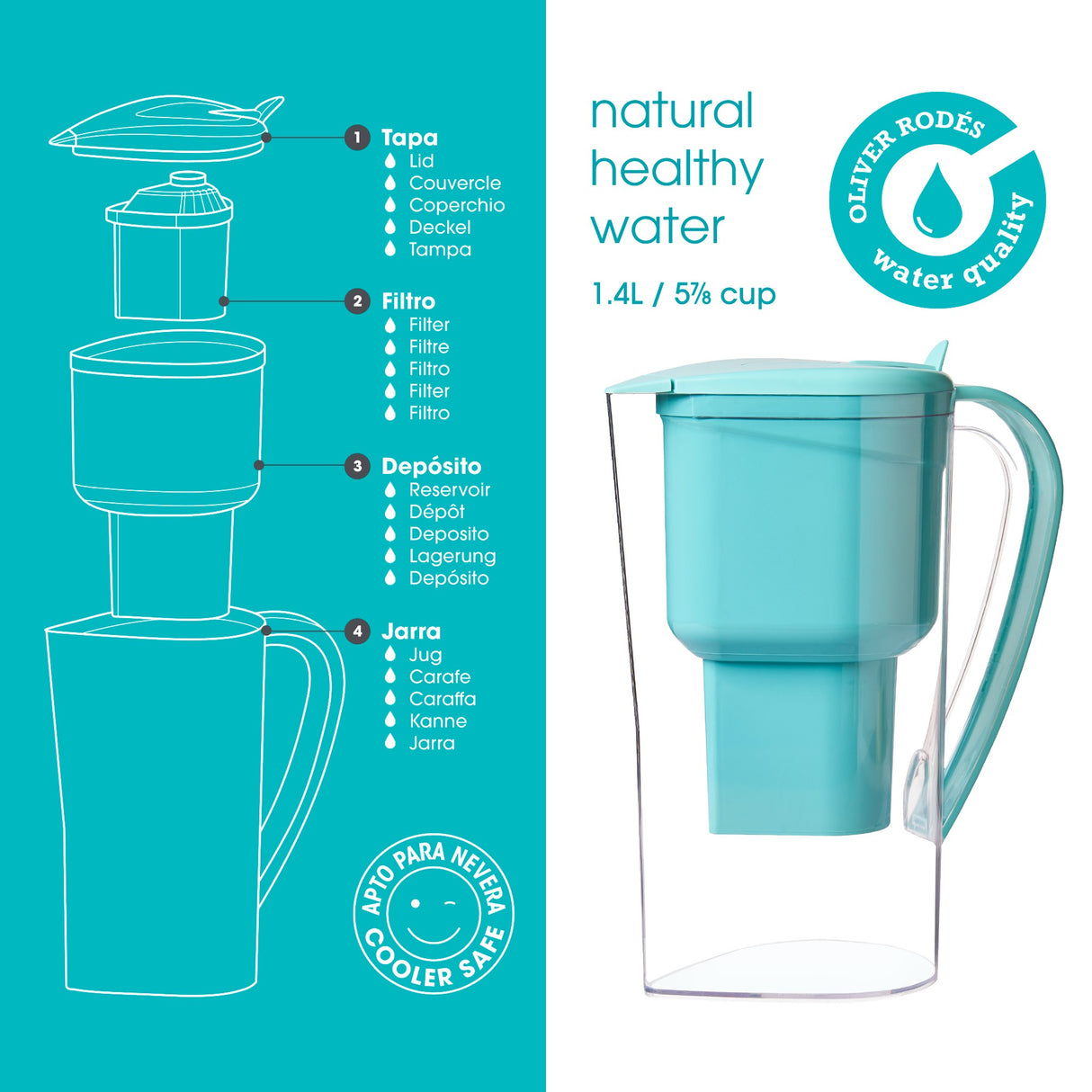 Drops jar 400 liters - Alkanatur