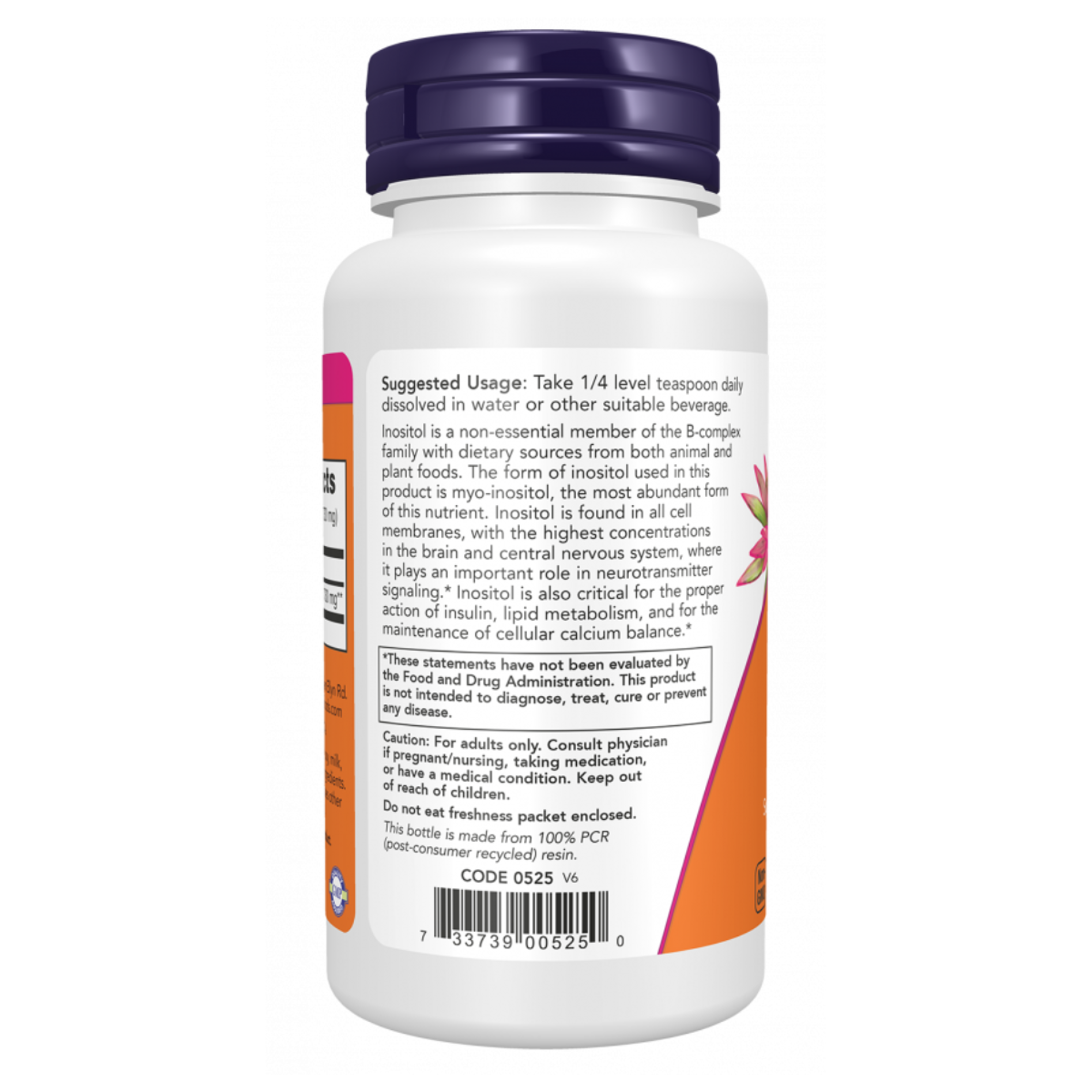 Inositol Powder 133g - Now Foods