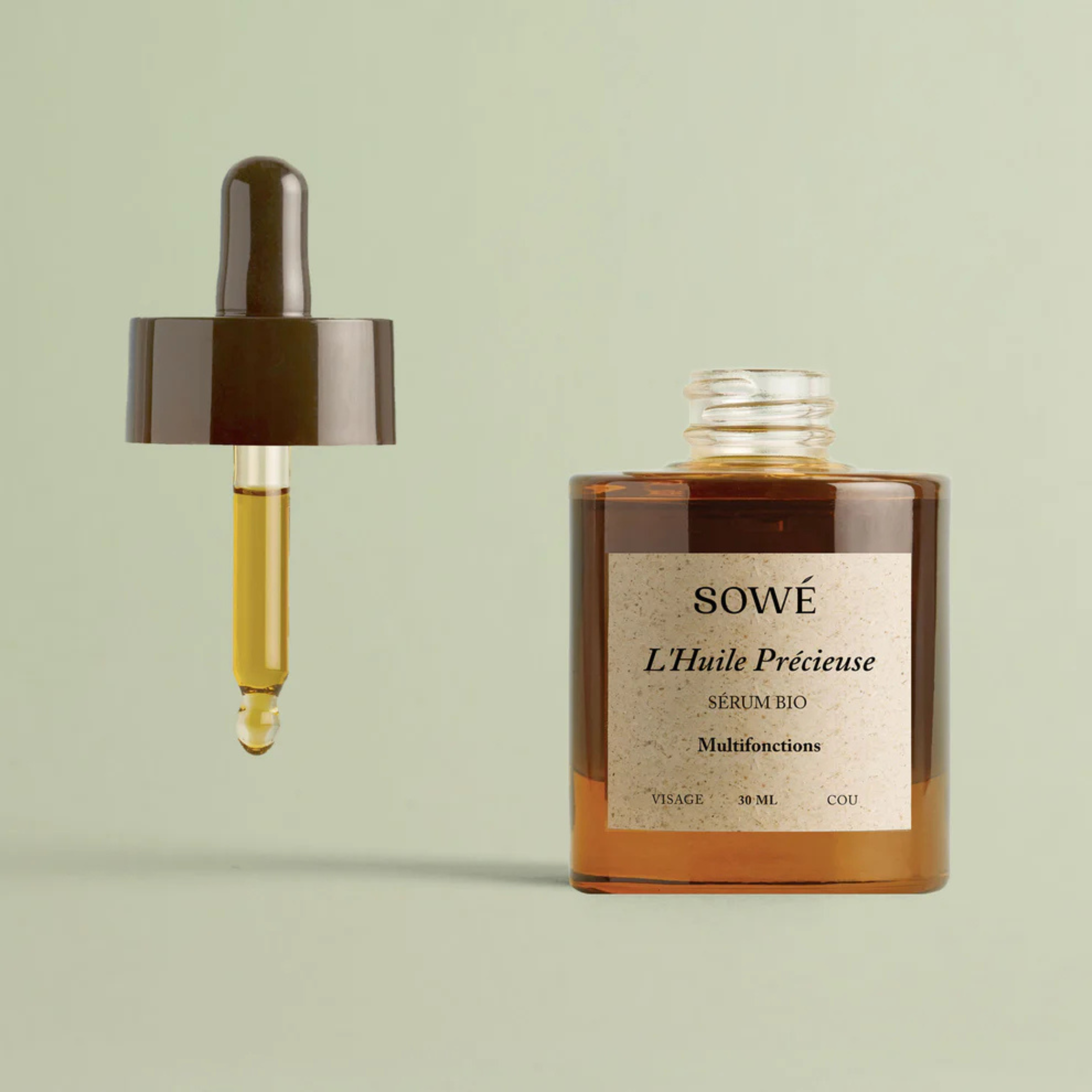 L'Huile Précieuse Sérum Anti-Envelhecimento e Antioxidante Bio 30ml – Sowé