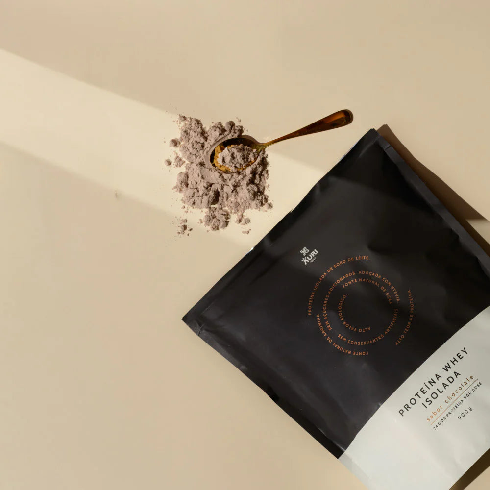 Proteína Whey Isolada Chocolate 900g - Auri