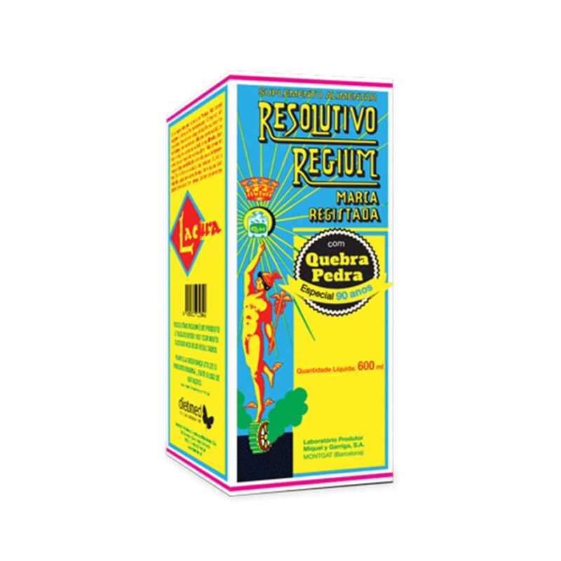 Resolutivo Regium C/ Quebra Pedra 600ml - Dietmed