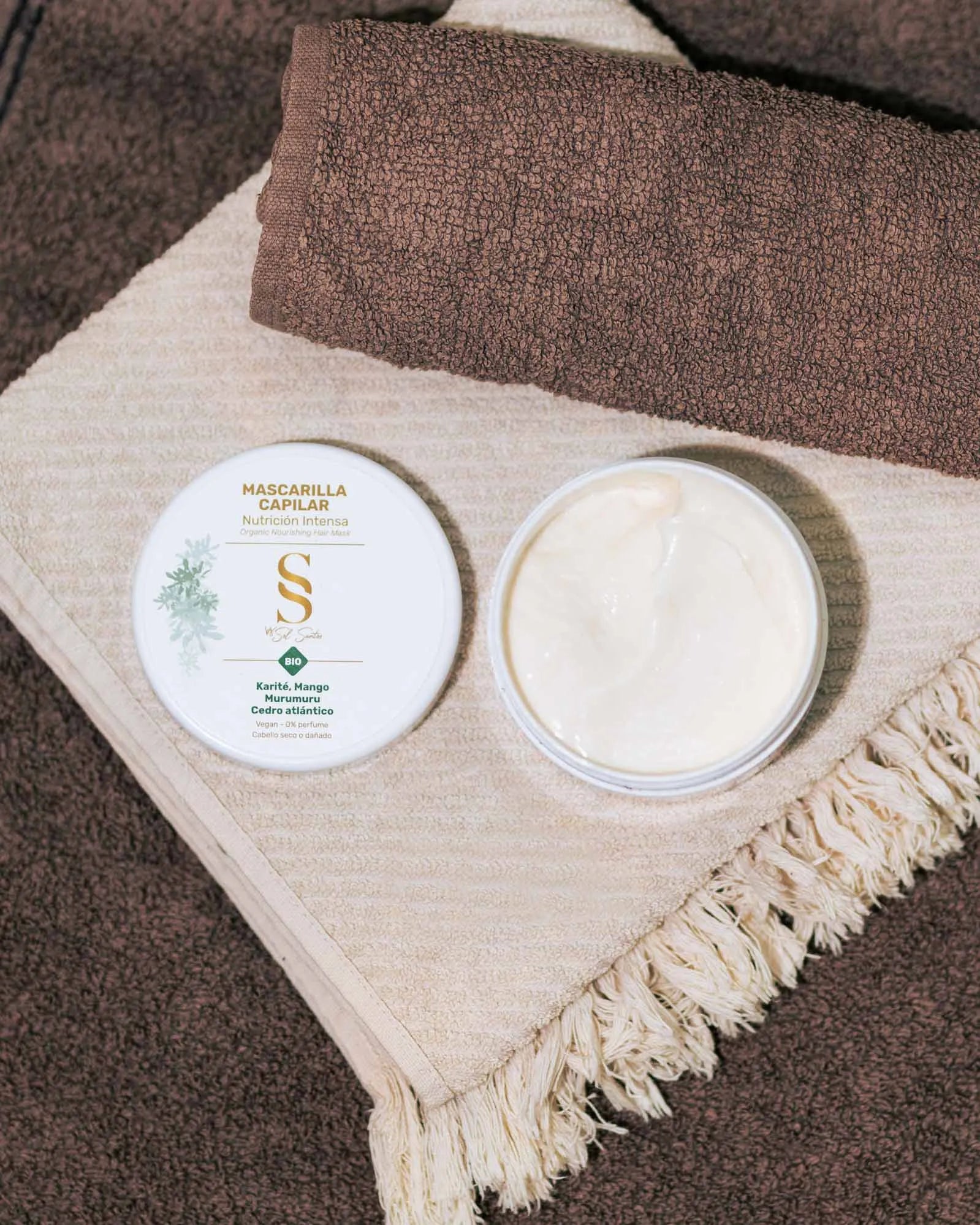 Mascara Capilar Nutritiva 200ml - Sol Santos