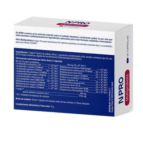 Multiprobiota 30cap - NPro