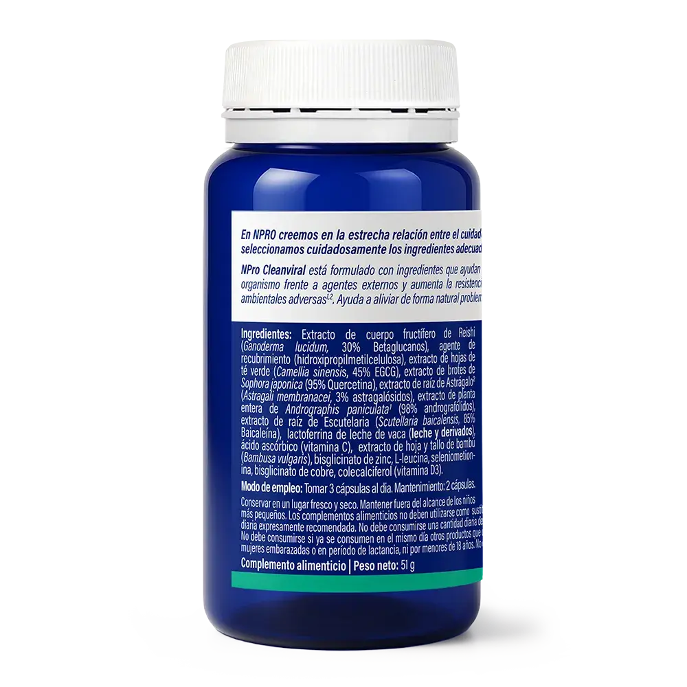 Cleanviral 60cap - NPro