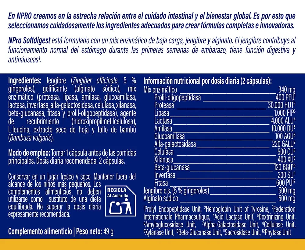 Softdigest 60cap - NPro