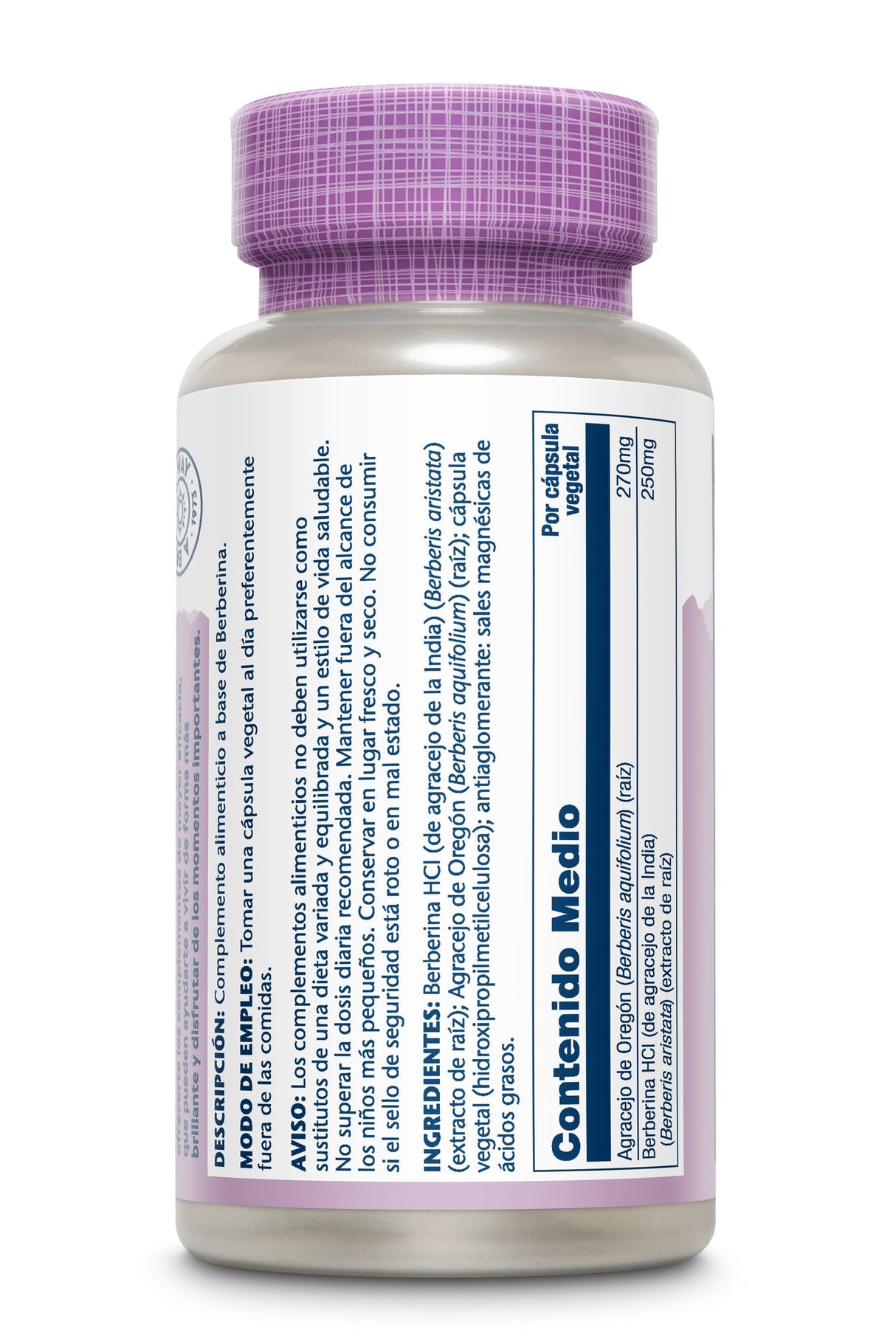 Berberine 60vcap - Solaray