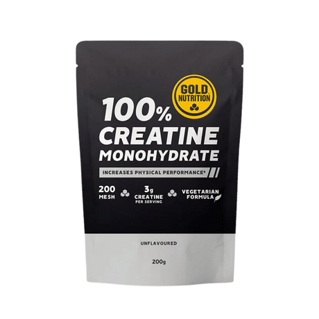100% Creatine Monohydrate 200g Sem Sabor - Gold Nutrition