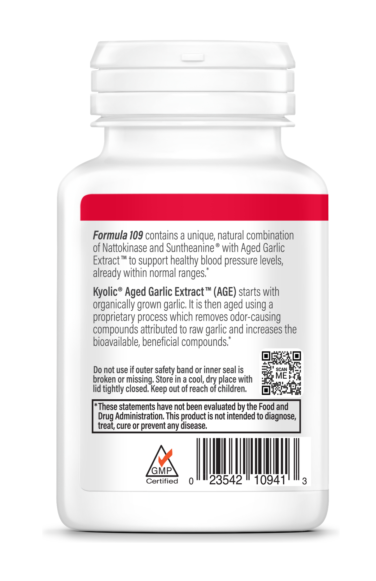 Blood Pressure Health Formula 109 80cap - Kyolic
