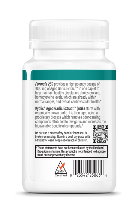 Cardiovascular Health F250 60vcap - Kyolic