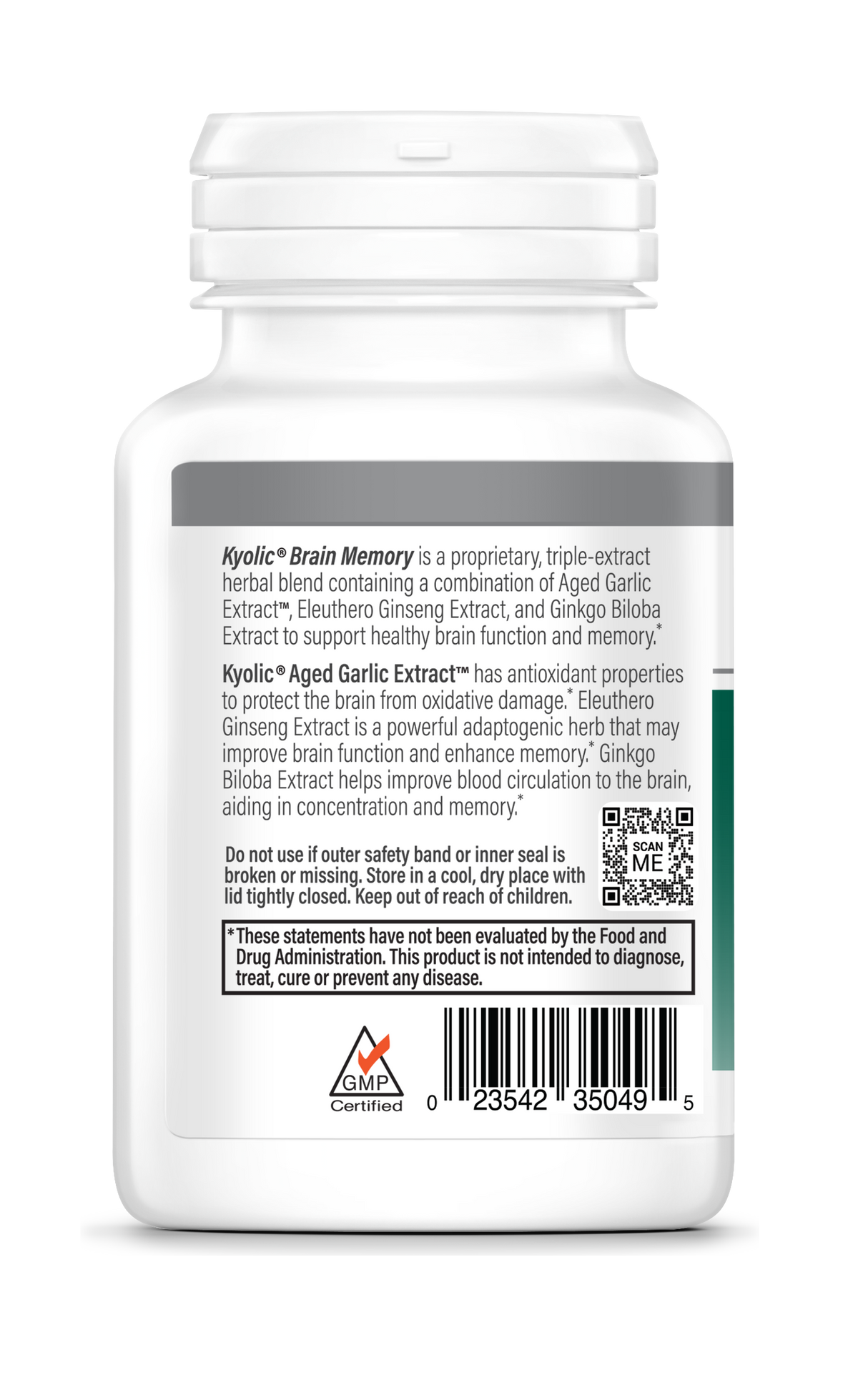 Brain Memory 90cap - Kyolic