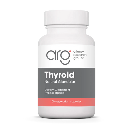 Thyroid Natural Glandular 100vcap - Allergy Research