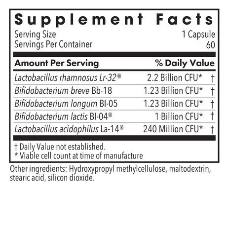 BifidoBiotics 60vcap - Allergy Research Group