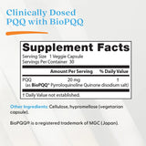 PQQ 20mg 30vcap - Doctors Best