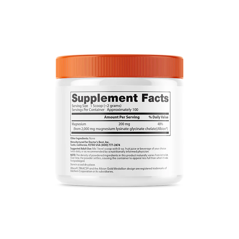 Absorption Magnesium Powder 200g - Doctor's Best