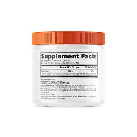 Absorption Magnesium Powder 200g - Doctor's Best