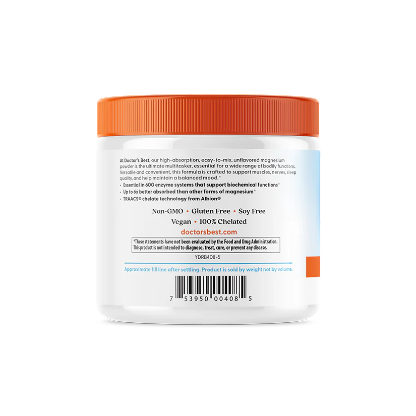 Absorption Magnesium Powder 200g - Doctor's Best
