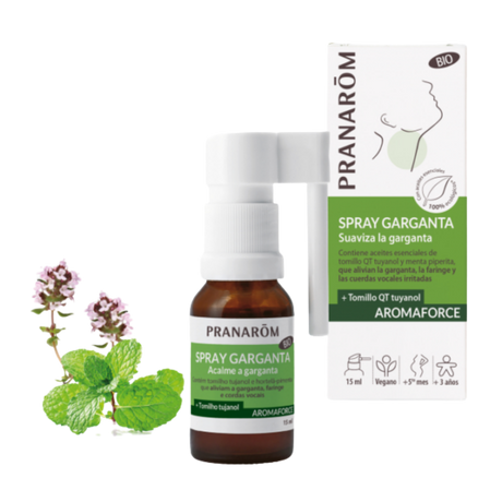Aromaforce Spray Garganta Bio 15ml - Pranarom